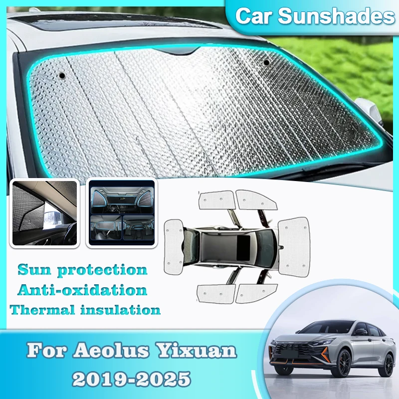 Автомобильные солнцезащитные козырьки для Aeolus Yixuan Dongfeng A30 2019-2025 Солнцезащитный