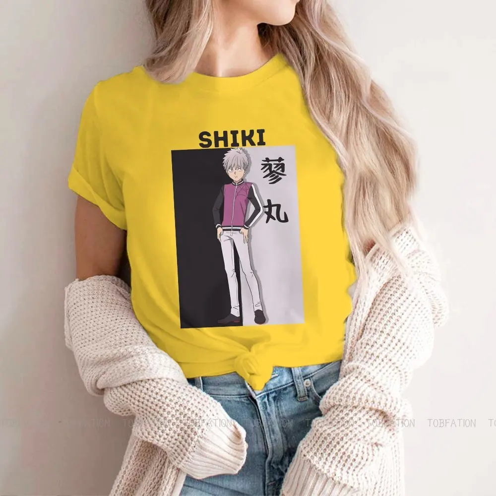 

Shiki Essential Casual TShirt Kemono Jihen Creative Tops 4XL 5XL Leisure T Shirt Female Short Sleeve Special Gift Clothes