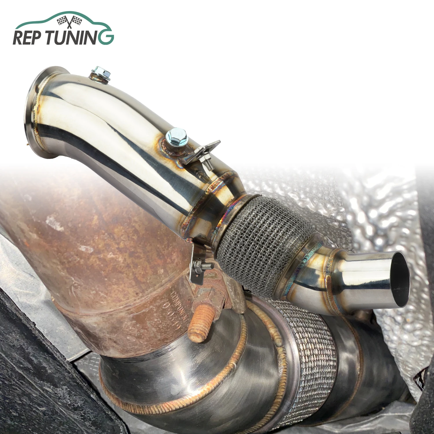 Приемная труба BMW подходит для двигателя N20 bwm F10 F22 F23 F30 F31 ...