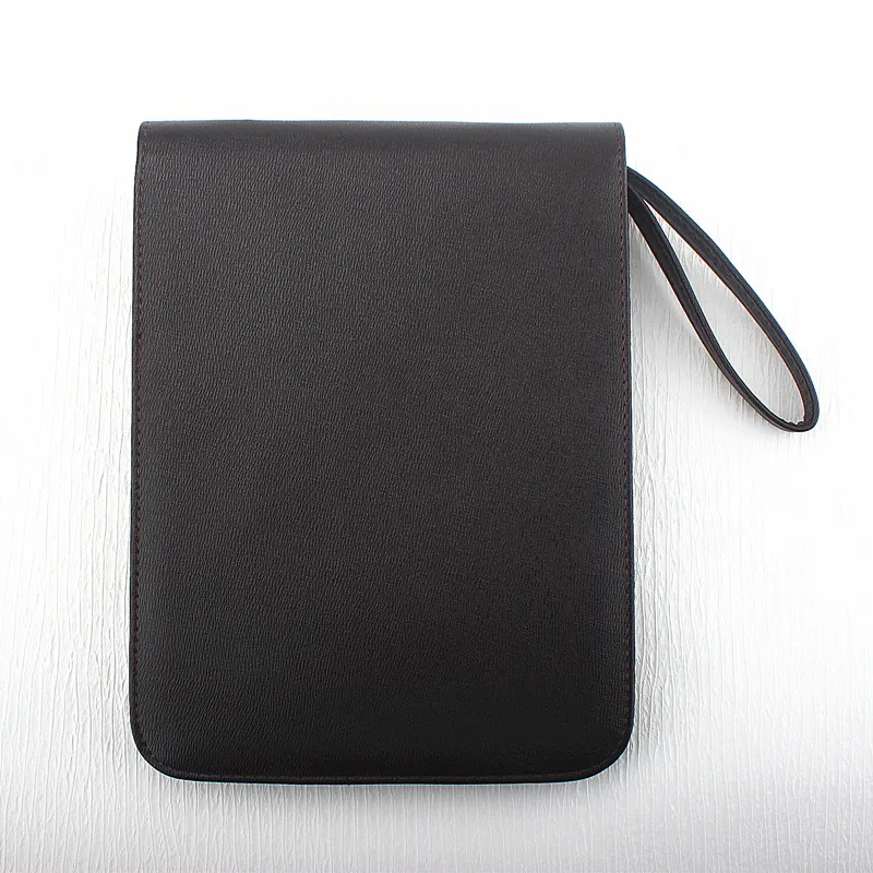 Футляр для ручек с 24 отверстиями вместительный кожаный чехол Холщовый держатель