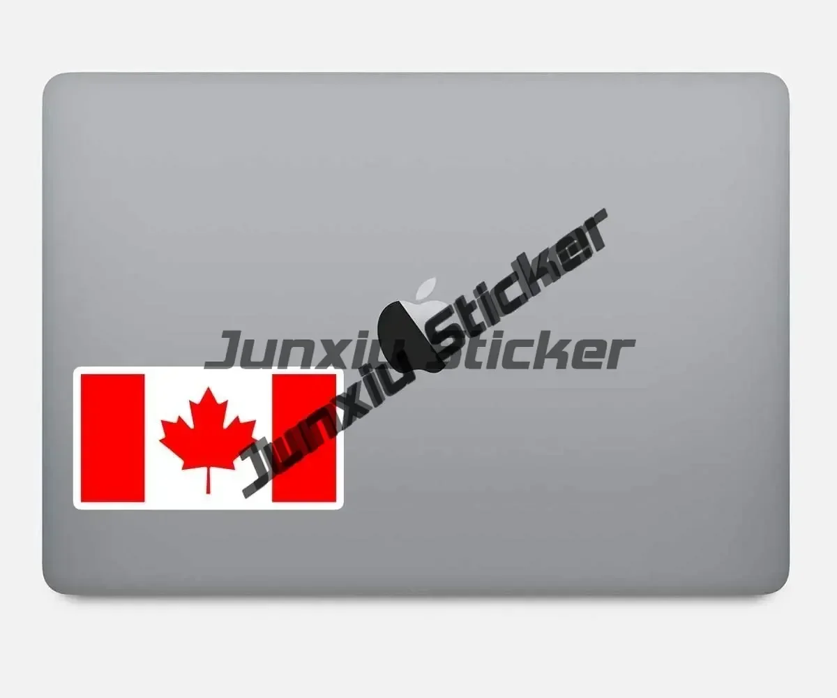 Наклейка с флагом Канады в форме кленового листа канадская любовь родной флаг