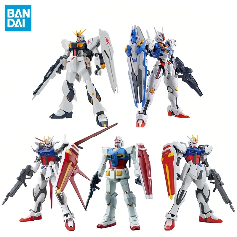 

BANDAI Gundam Model HG Strike Warrior Wind Spirit Warrior Infinite Justice Yuan Zu Flying Wing Zero Movable Doll Assembly Toy