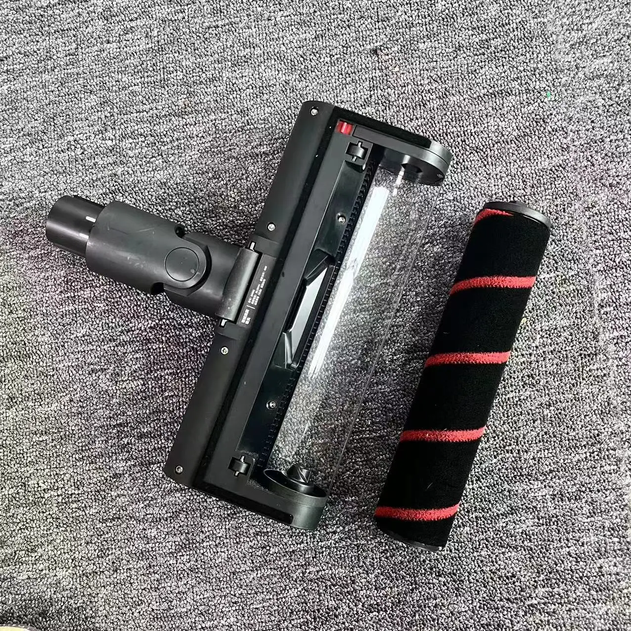 Круглая щетка Dreame V12S V16S V11 V12 T10 T20 T30 T20pro T30NEO V16 V12pro с зеленой пылью и мягкой