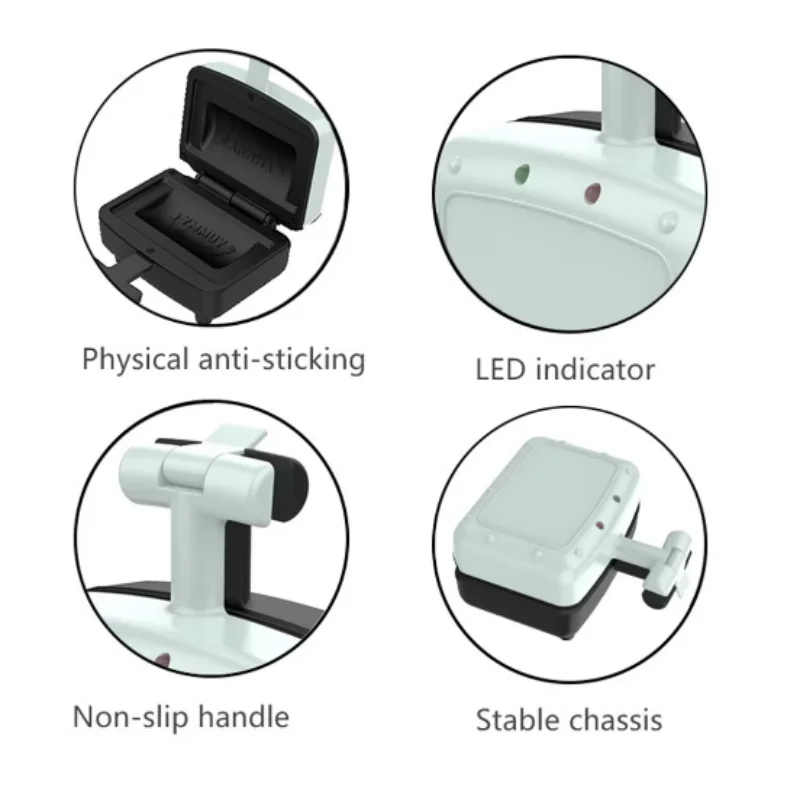 220V/110V мини бутербродница с двухсторонним нагревом Завтрак машина сэндвич