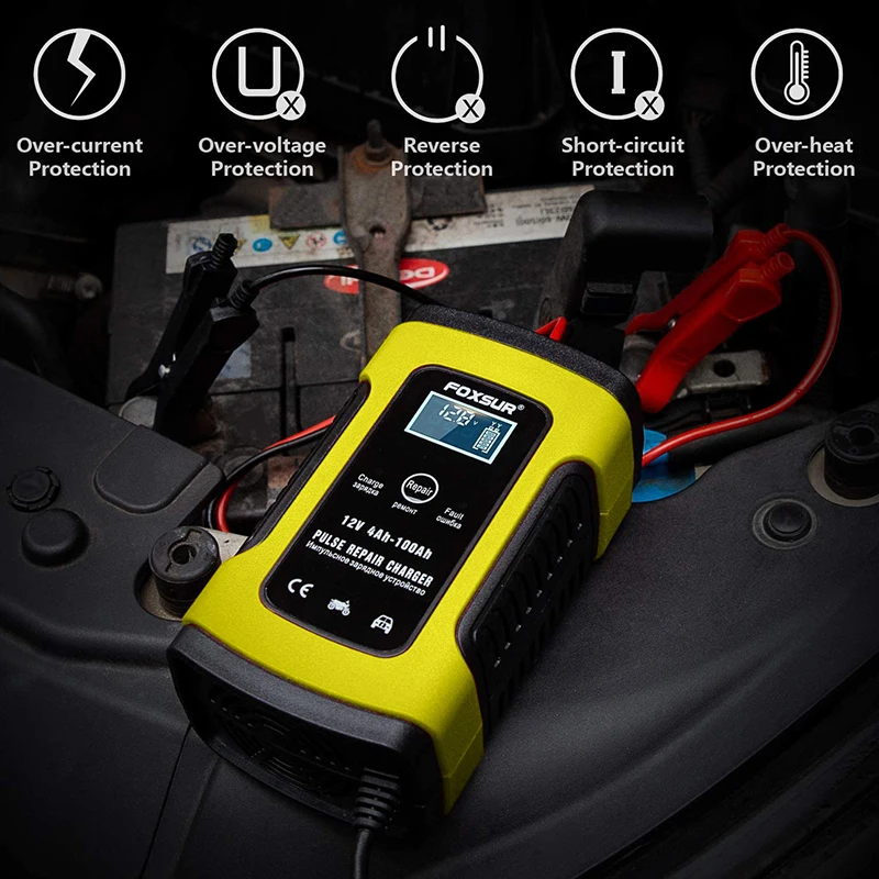 

Car Charger 12v Battery Load Plug Starting for Device Booster Starter Terminals Start-up Automotive Power Supply Rechargeable