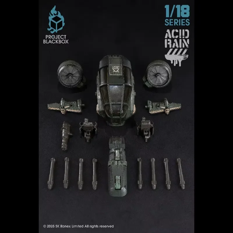 Фото Предзаказ: Новая модель Acid Rain War PBB-AR002 Sea-Land Wing Stream 003 — амфибийный десантный катер, масштаб 1/18, подвижная коллекционная модель №2