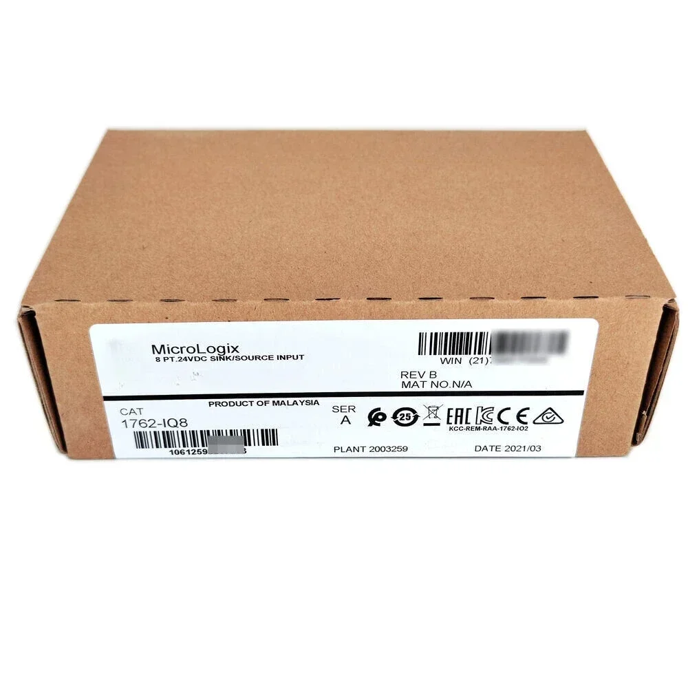 Новый заводской герметичный 1762-IQ8 MicroLogix 1200 модуль дискретного ввода 1762IQ8