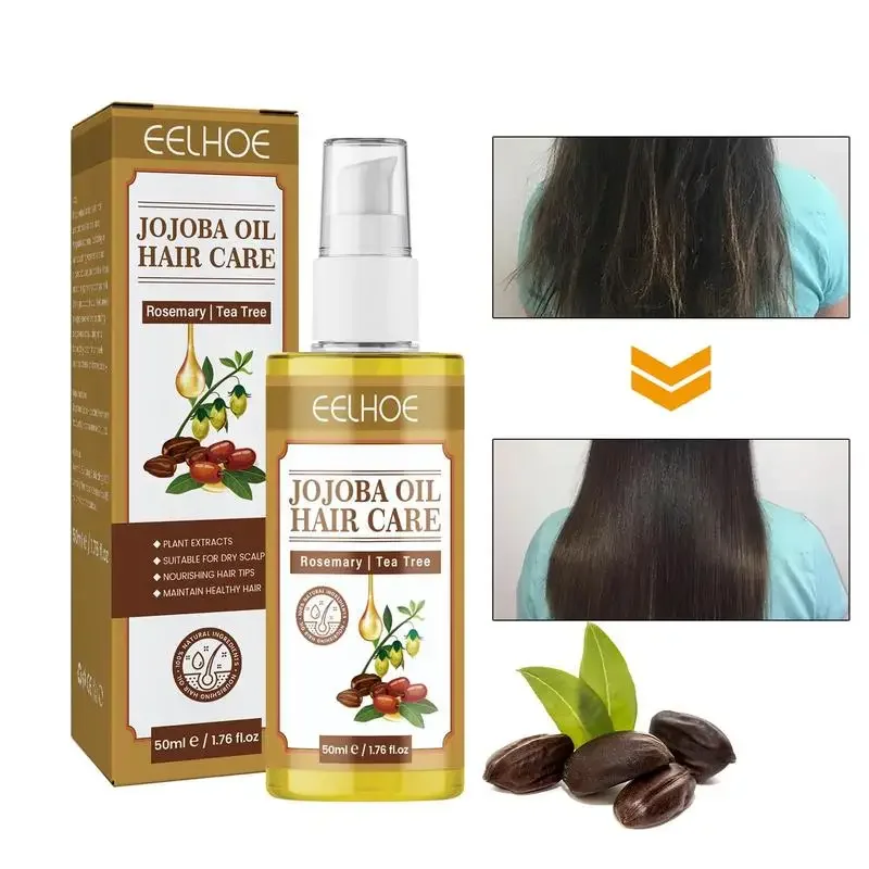 Масло Jojoba разглаживающее масло розмарина разглаживает секущиеся концы уход за
