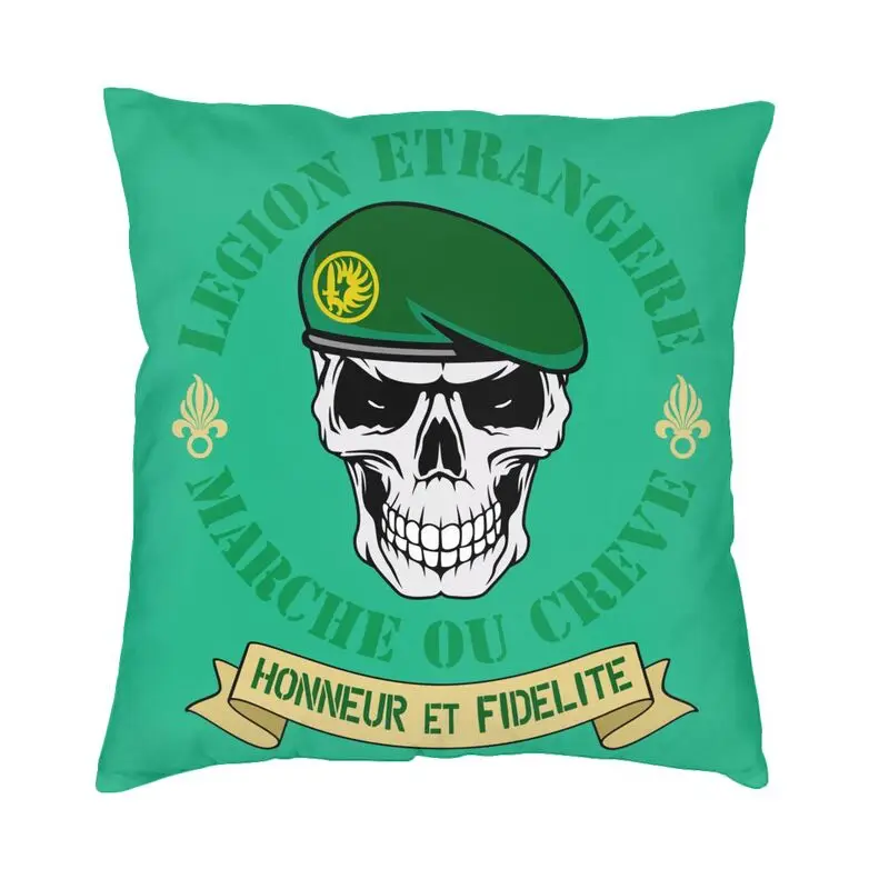 

Наволочка для подушки с изображением французского парашютного полка, 40x40 см