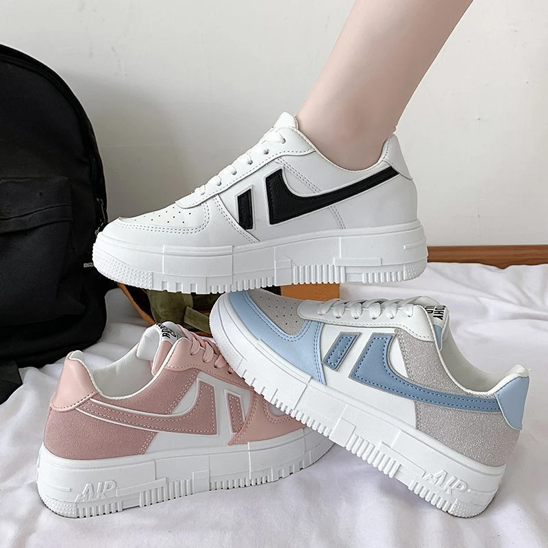 

Women Sneakers 2022 New White Tennis Women Shoes Canvas Slip on Female Row Shoes Platform Flats Casual Ladies Vulcanize Shoes