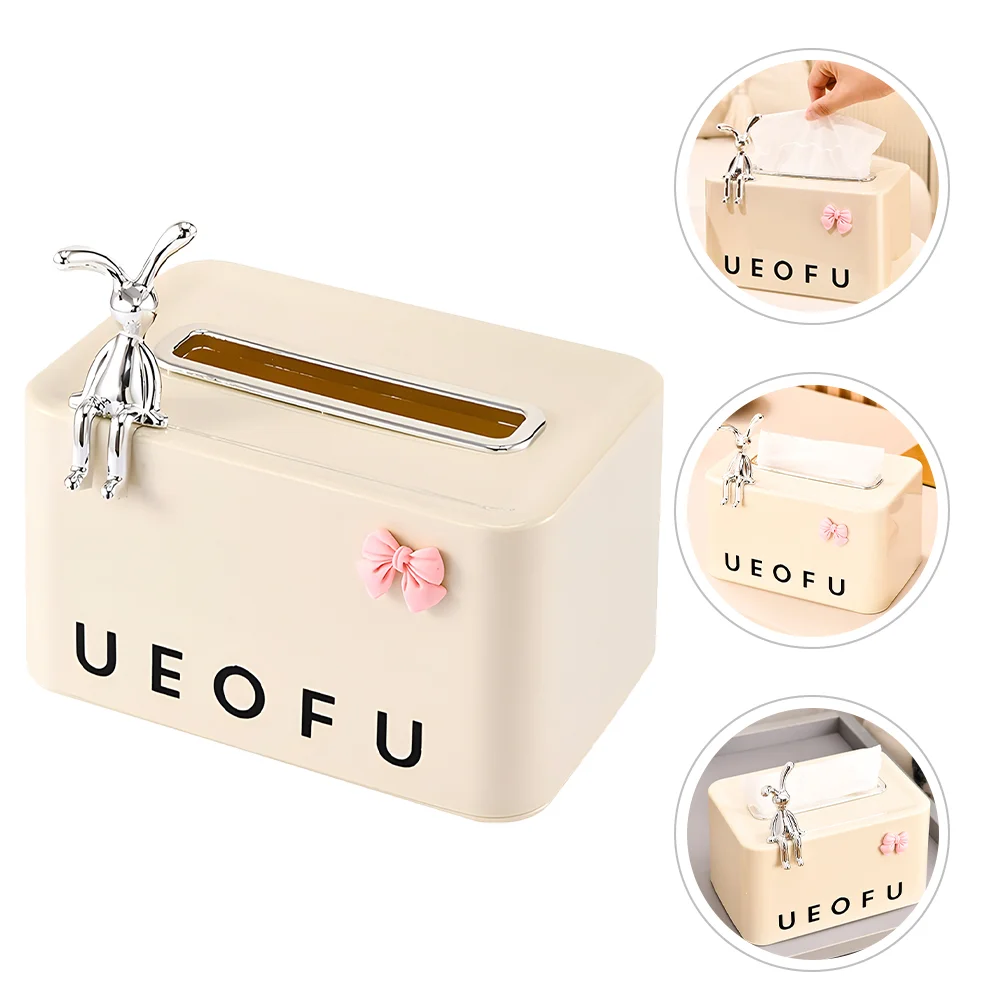 

Rectangular Napkin Holder Storage Cases Car Holders Mount Desktop Tissue Decor Decoration Paper Towel Container Trend