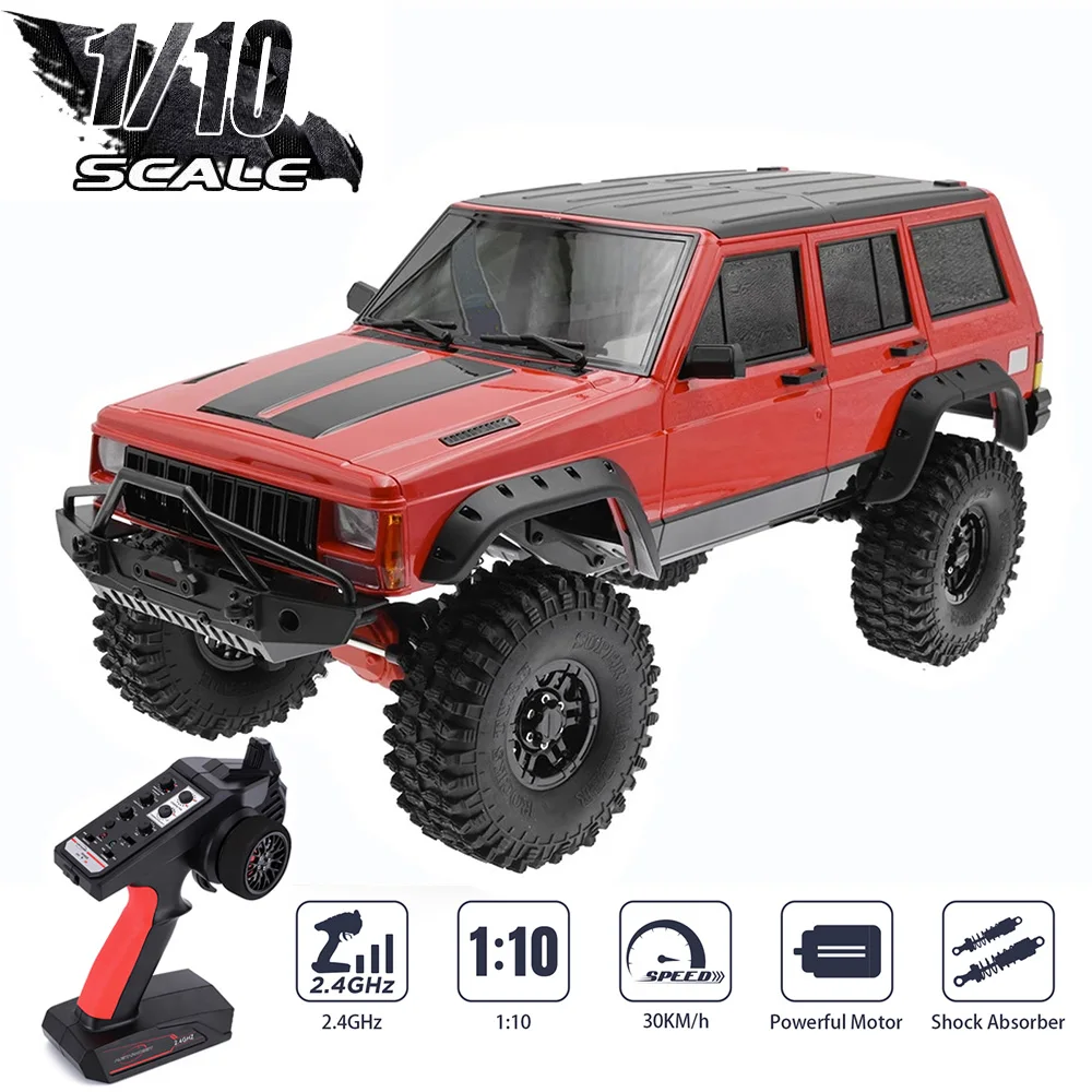 1/10 AUSTARHOBBY Cherokee Радиоуправляемый гусеничный Автомобиль 2,4G RTR детские игрушки 4x4 внедорожник радиоуправляемые автомобили для взрослых подарок