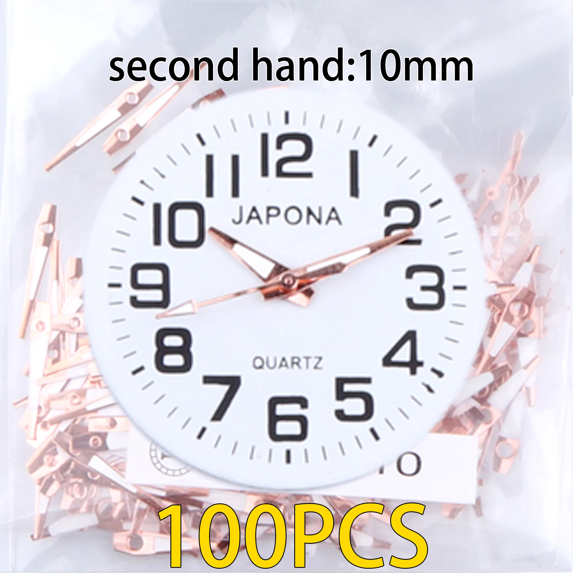 100pcs watch hands rose gold and White Watch hand Watch pointer 2035  applicable PC21 hand sl68 hand gl68 hand sl39 hand