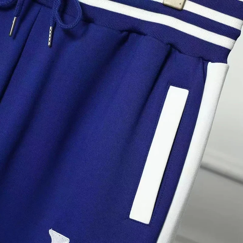 2022 new autumn and winter space cotton casual sports suit fashion high-end long-sleeved trousers two-piece set