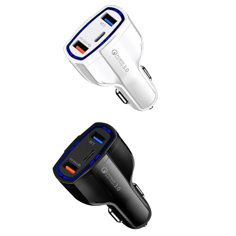 

Автомобильное зарядное устройство N58E с USB-портами и поддержкой быстрой зарядки