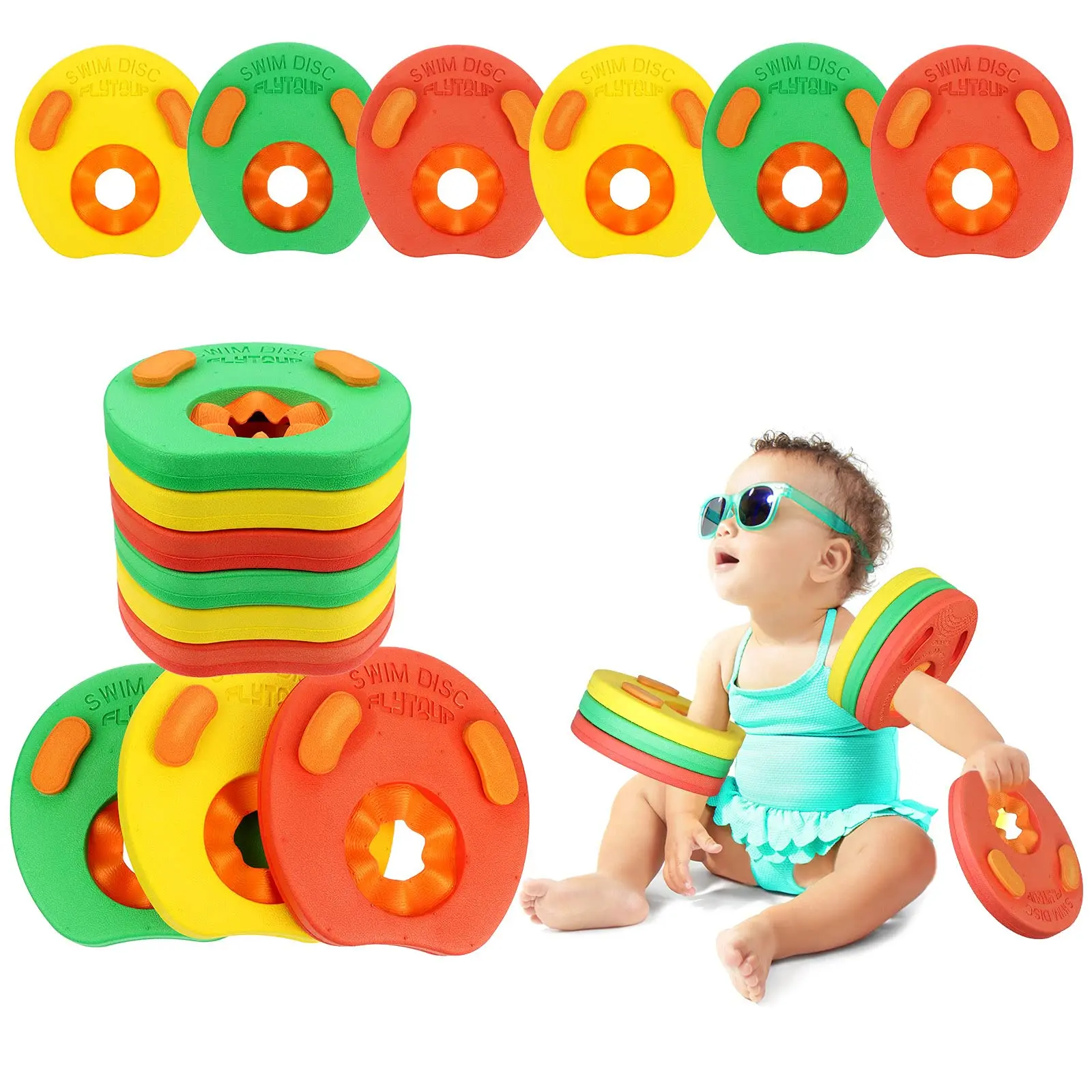 1 шт. детский браслет для плавания из вспененного этилвинилацетата |