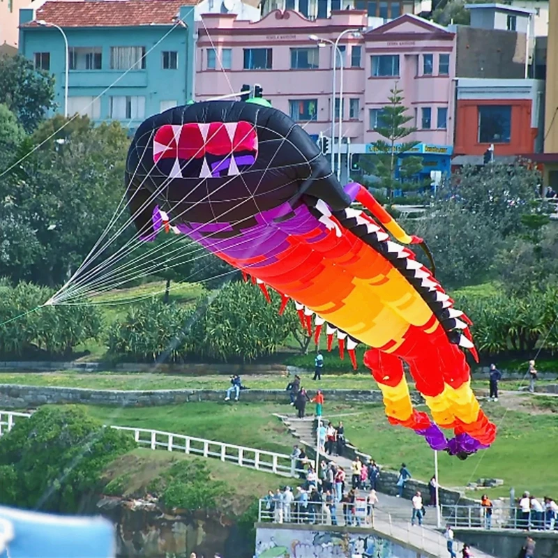 15 м древний трилобитный воздушный змей с подвеской мягкий надувной лошади