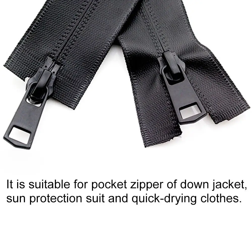 5 # с открытым концом двойной слайдер молния водонепроницаемая невидимая сделай