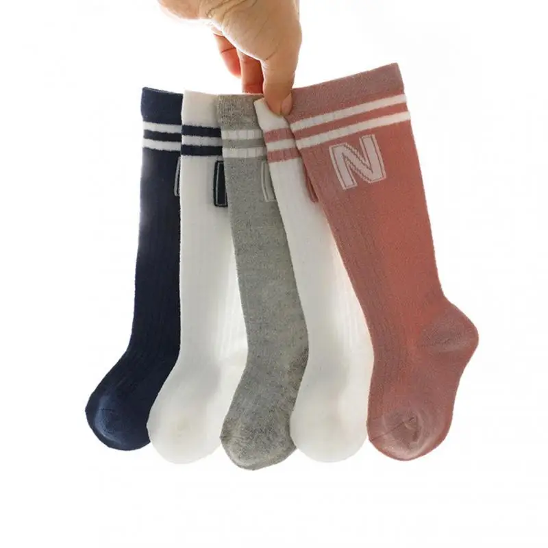 

Summer Baby Socks Non-slip Long Tube Soft Combed Cotton Knee Socks Breathable Mesh Spanish Style Socks For 0-3 Years Old