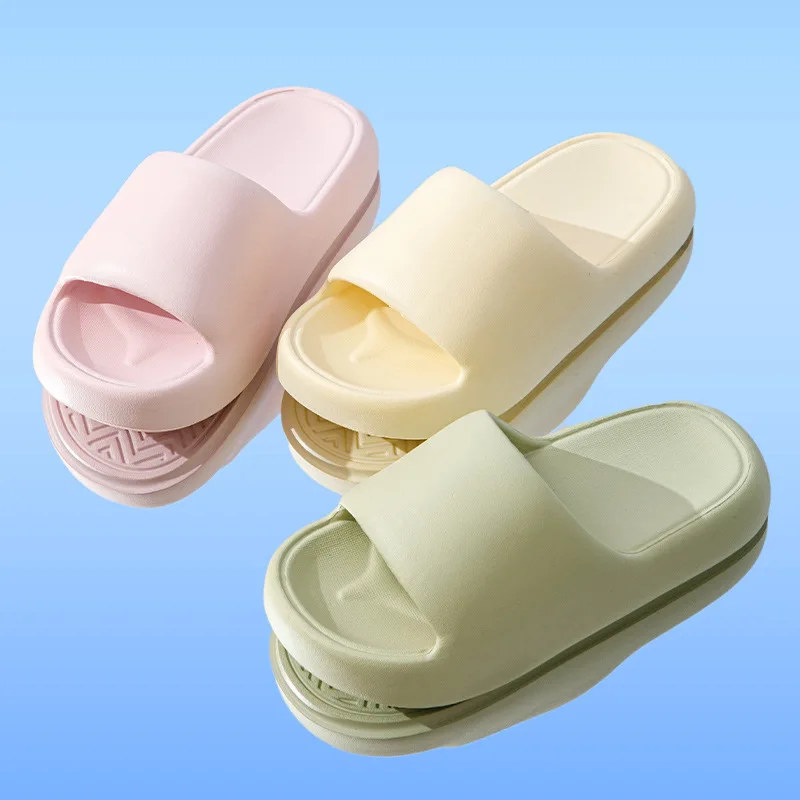 

Домашние мягкие женские тапочки, летние комнатные домашние сандалии на толстой нескользящей подошве, мужские тапочки, сандалии