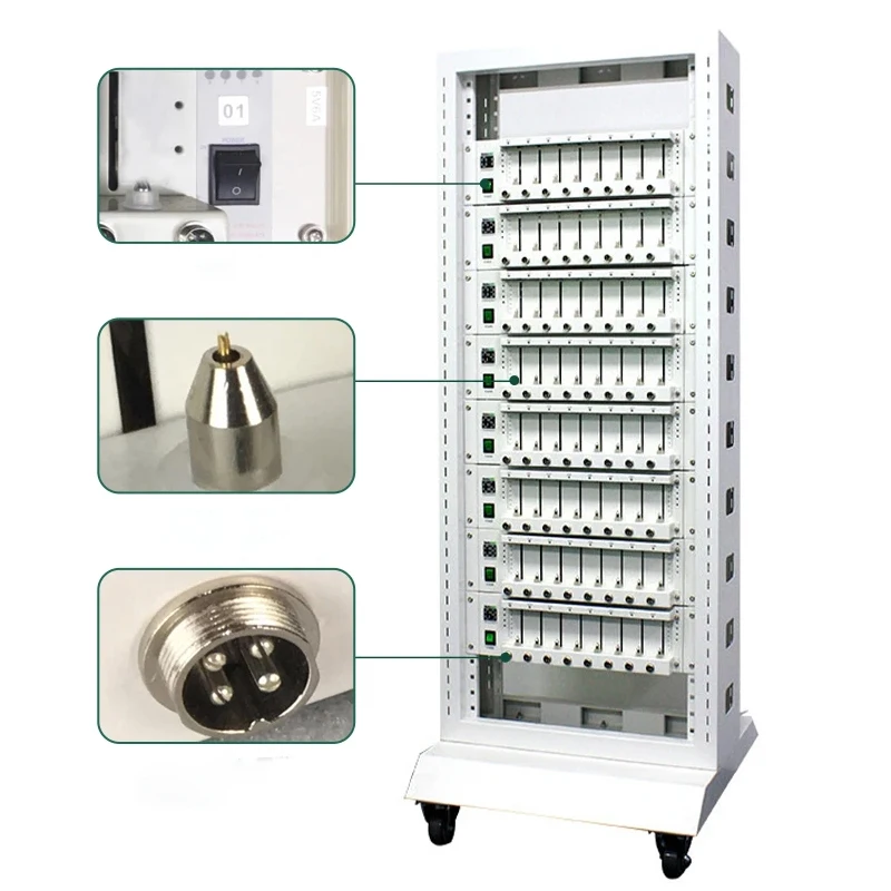 Тестер емкости полимерных литиевых батарей 18650 8-канальный делитель