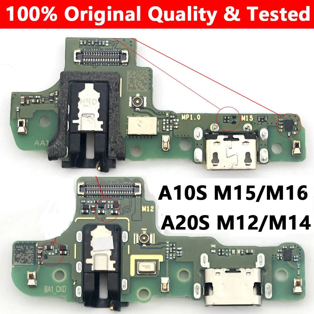 

Оригинальный оригинальный USB-разъем для зарядки, 10 шт., гибкая плата с полным IC для Samsung A10, A10S, A20, A20S, A21, A30, A40, A50, промо