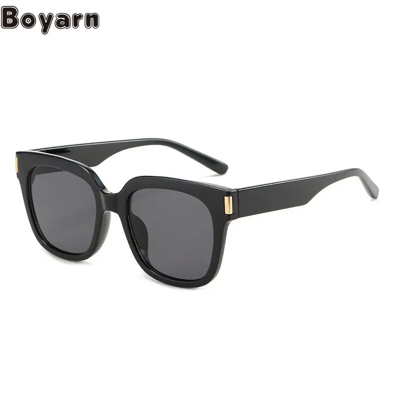 

Boyarn New Online Celebrity Versatile Flat Light Glasses Men's And Women's Same Steampunk Gafas De Sol Sun