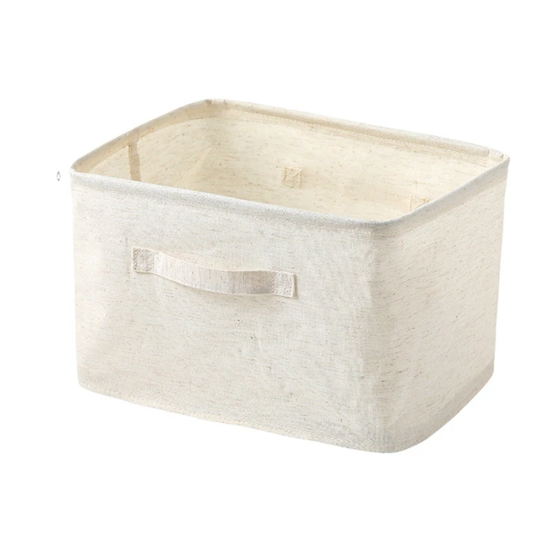 

Домашняя коробка для хранения, большая корзина, органайзеры для хранения детских игрушек, экологически чистые складные ручки, корзины для б...