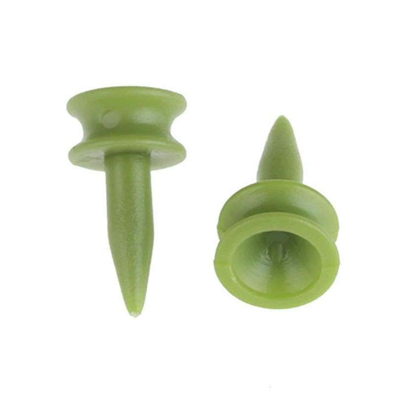 F1FD 100 шт. 25 мм пластиковые замки футболки для гольфа спортивные двухпалубные