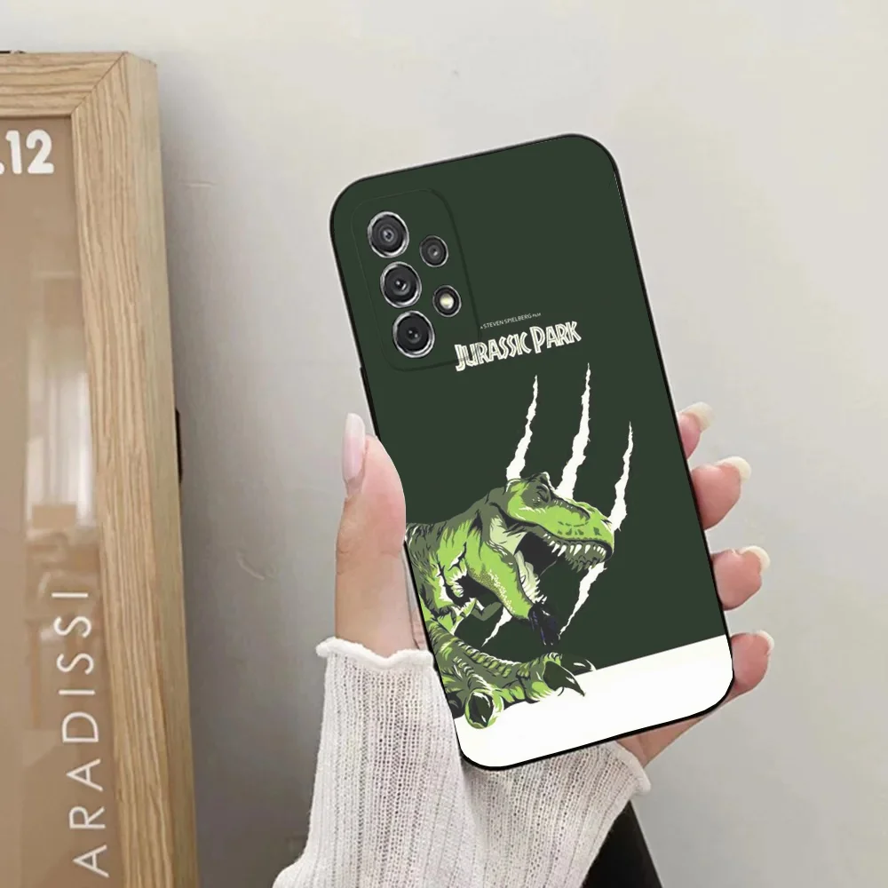 Чехол для телефона D-Dinosaur Jurassic Park чехол Samsung Galaxy A13 A21s A22 A31 A32 A52 A53 A71 A80 A91 мягкий