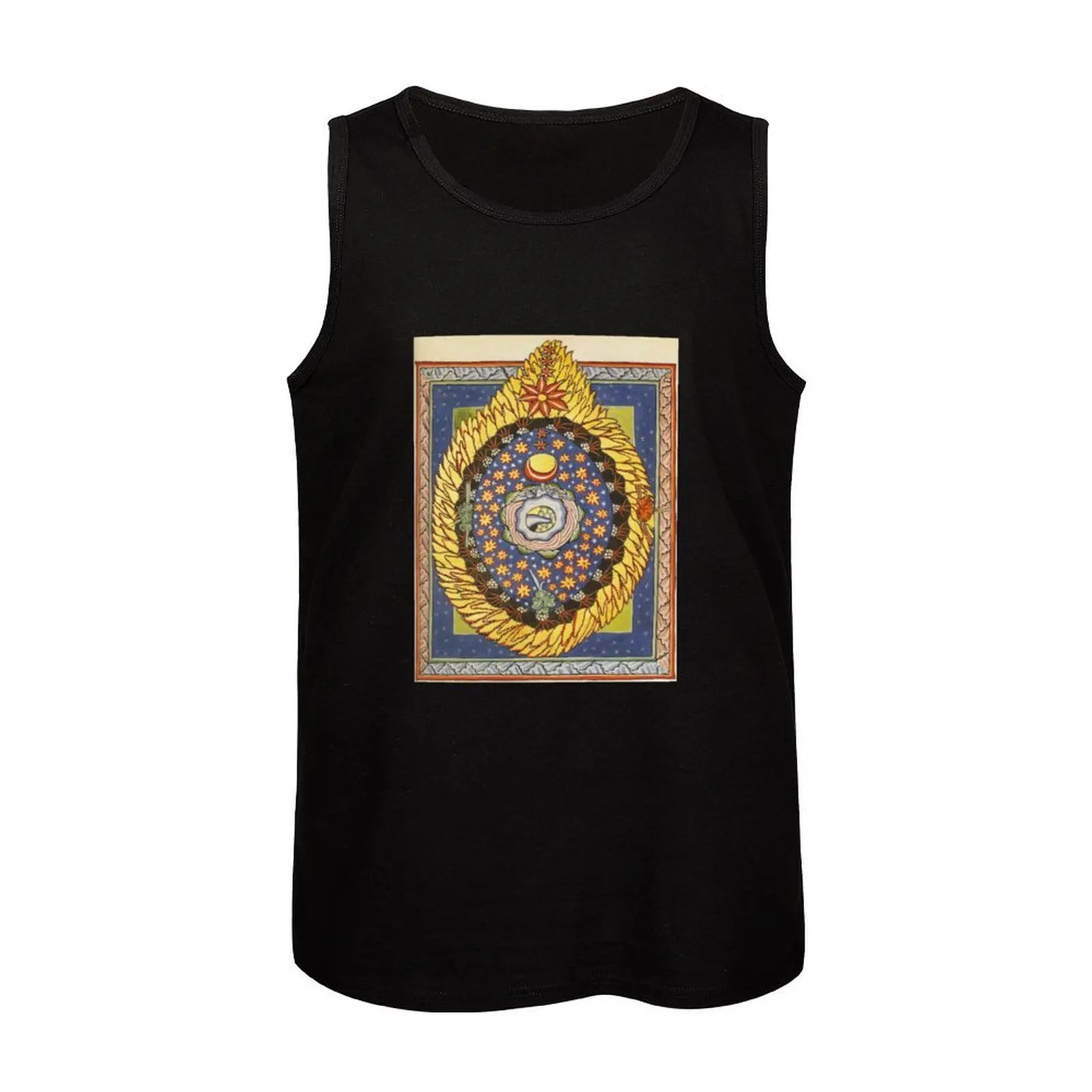 Фото Майка Cosmic Egg от Saint Hildegard of Bingen, легкая, воздушная, летняя, дышащая, без рукавов №4