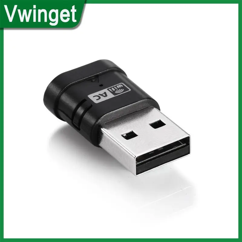 

Network Card Ethernet Dual Band Wifi Receiver Wireless High Speed 802.11b/n/g/ac Adapter 600mbps Receiver New Adapter