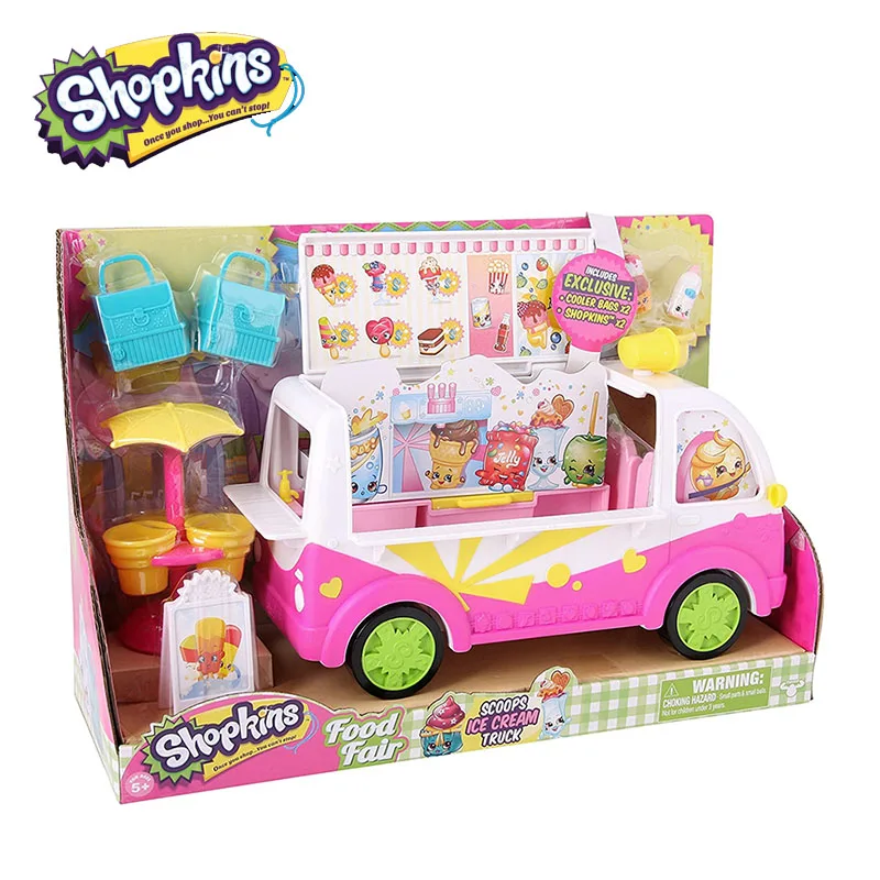 

Оригинальный грузовик для мороженого Shopkins детские подарки