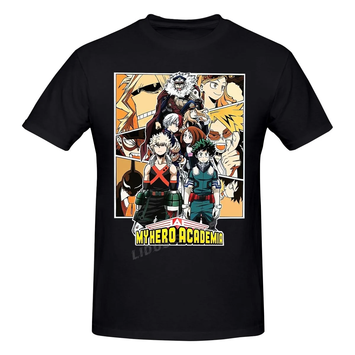 

Футболка из аниме сериала «Моя геройская Академия», хлопковый свитшот без героев академии, одежда в стиле Харадзюку, футболка с графическим...