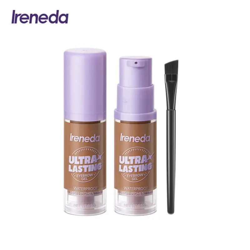

Brown Liquid Dyeing Eyebrow Cream Permanent Long Lasting Soft Quick Dry Natural Waterproof Eyebrow dyeing Make Up Cosmetics