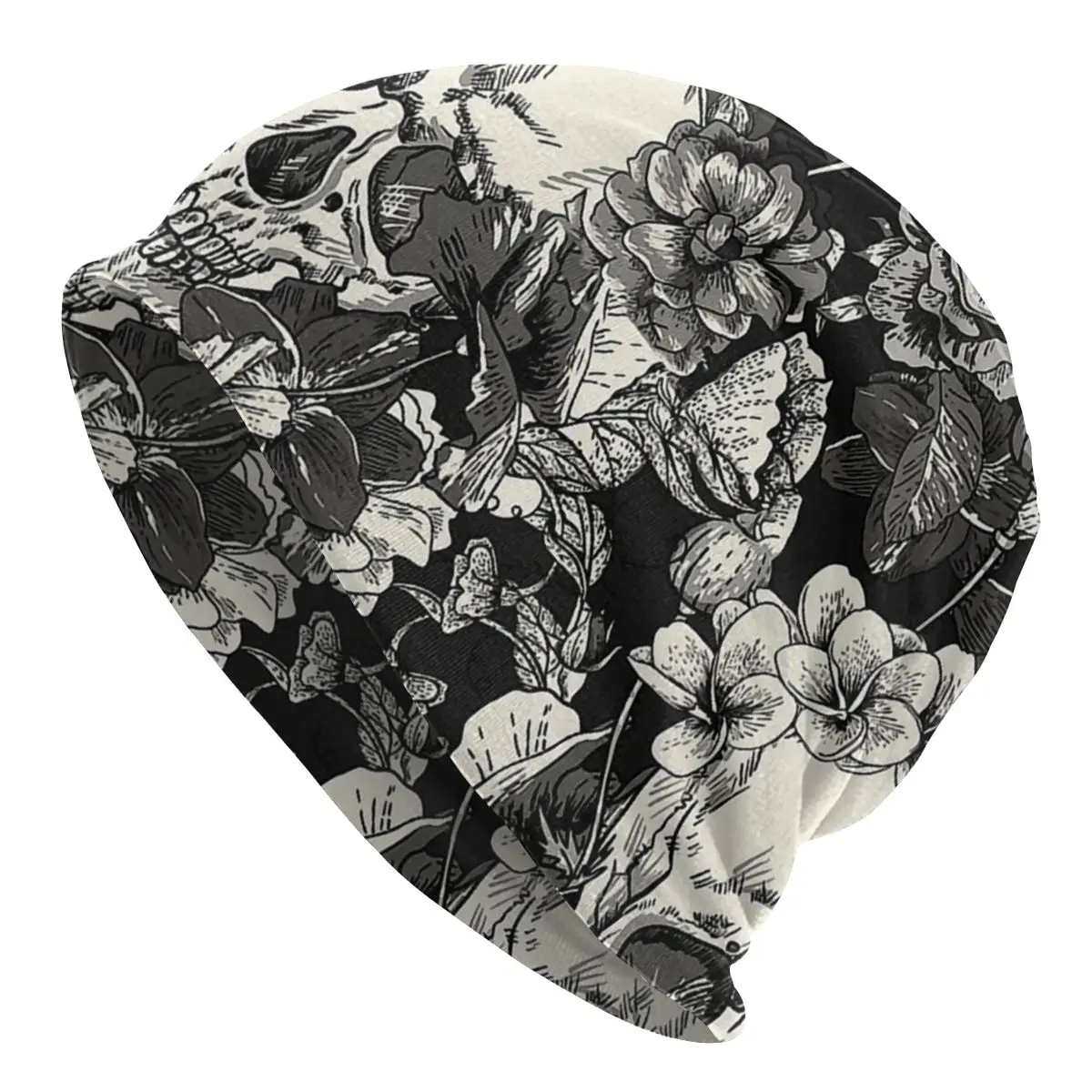 

Головные уборы со скелетом мужские женские мужские вязаные головные уборы зимние теплая Кепка-бини головные уборы