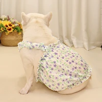 dog skirt princess dresses for dog outfits short body french bulldog clothes suspender skirt fat puppy clothes for dog outfits