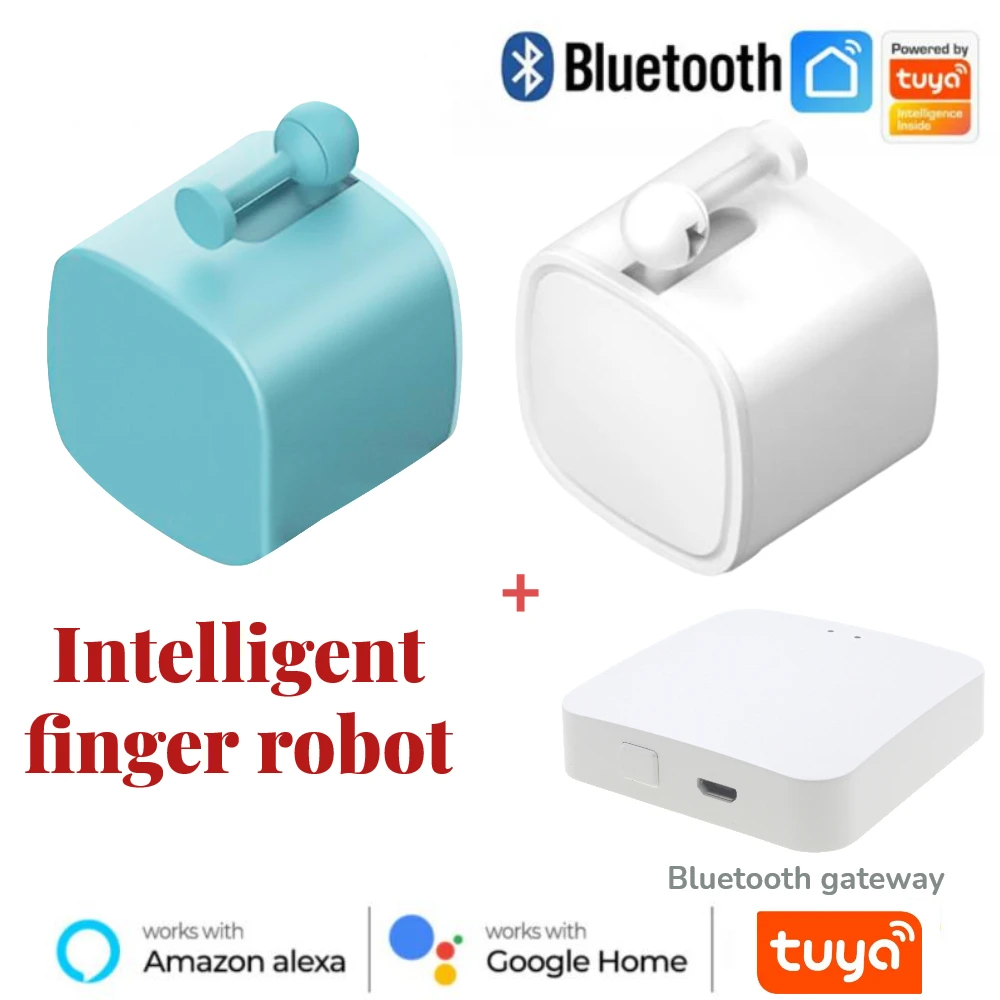 Кнопка-толкатель Tuya с поддержкой Bluetooth и голосовым управлением |