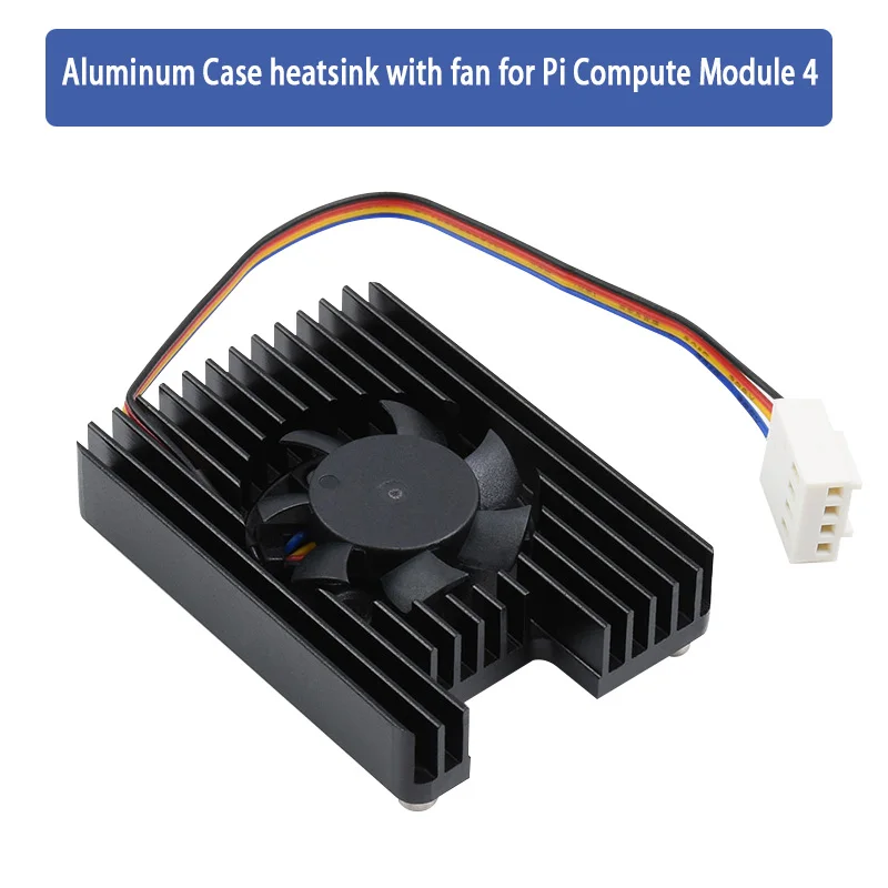 Алюминиевый чехол с вентилятором для Raspberry Pi CM4 12 В 3007 шт.
