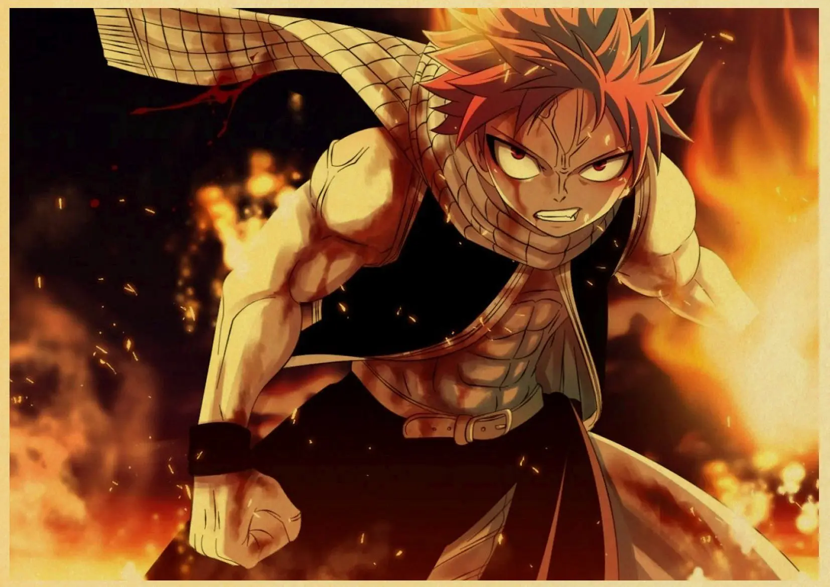 Постер из серии спиртовый хвост крафт-обои с принтом в стиле ретро украшение для