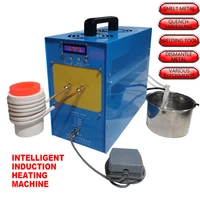 induction heater induction heating machine 1 5kw 2 5kw metal smelting furnace high frequency welding metal quenching equipment