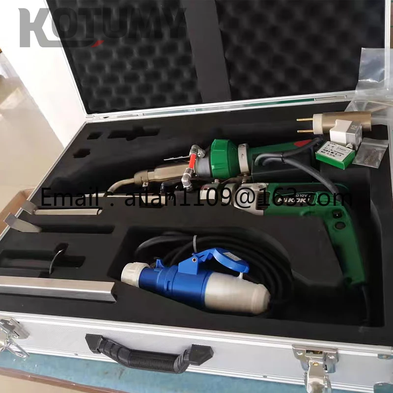 Ручной экструдер-сварочный пистолет для сварки HDPE материал PP на листах трубе