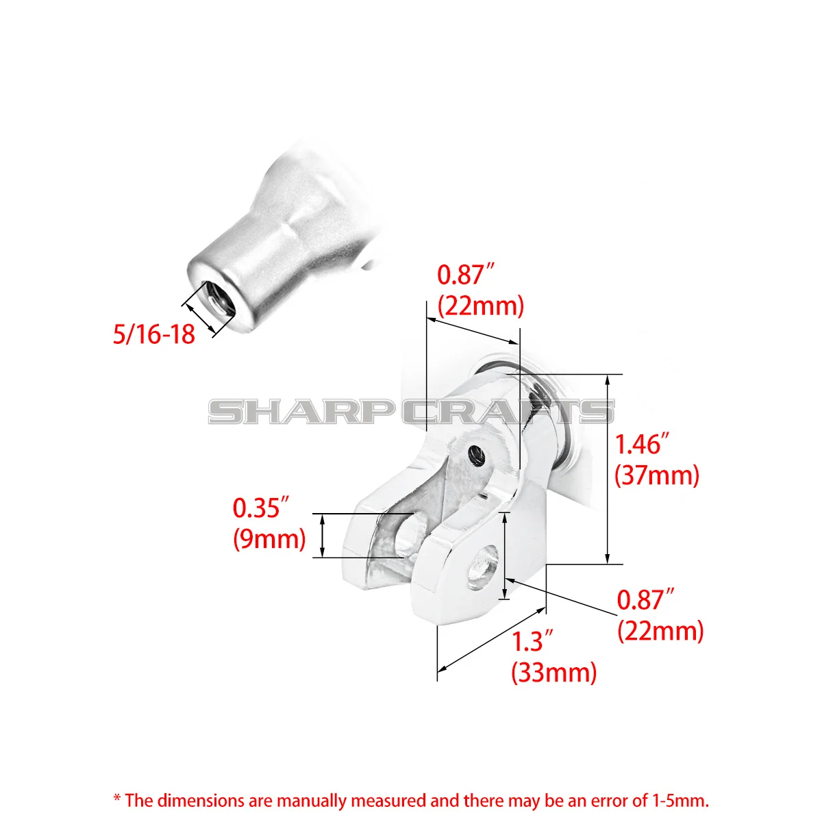 Фото Для Yamaha V-Star 1100 600 V-Max Virage XV750 XV1100 Stryker Bolt XV950: адаптеры крепления передних подножек для шоссейных подножек. №3