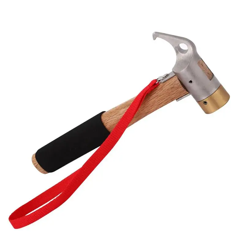 

Ground Nails Hammer Stainless Steel Nails Hammer Puller Comfortable Grip Tent Peg Accessory For Outdoor Camping Homework And