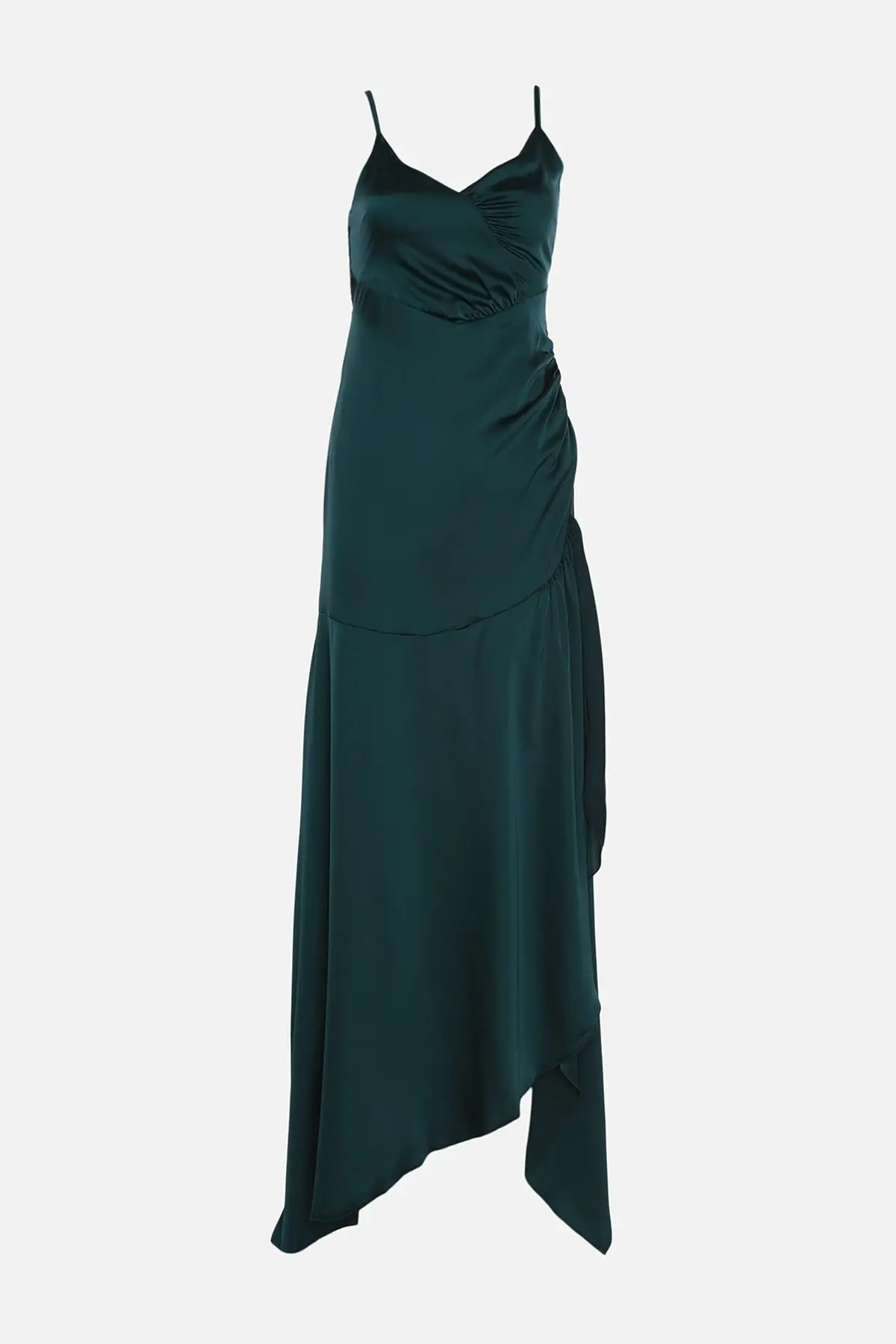 

Trendyol Flounces Satin Evening & Prom Gown TPRSS21AE0057