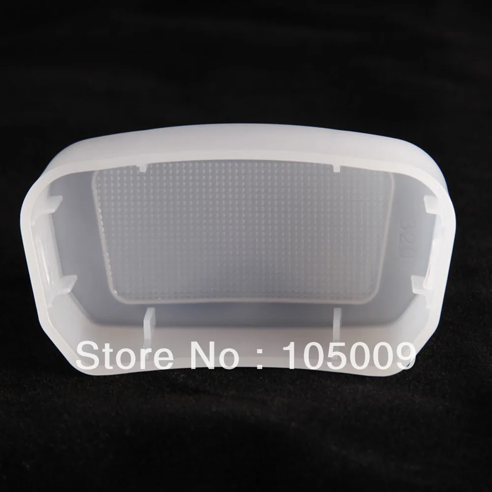 

Camera Flash CAP Diffuser BOUNCE DOME Soft Box Semi-Transparent For Canon speedlite 320EX