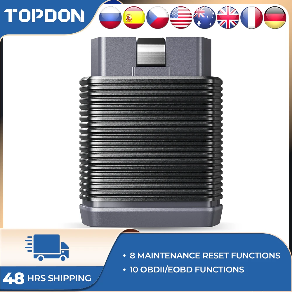 Автомобильный диагностический сканер Topdon SmartDiag, диагностический прибор для коробки передач ABS SRS, OBD2