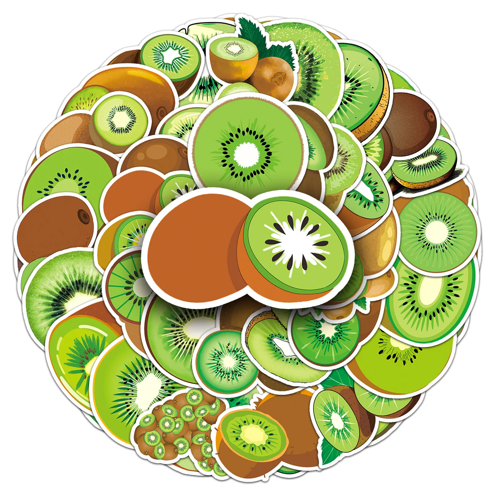 50 шт. водонепроницаемые наклейки для ноутбука