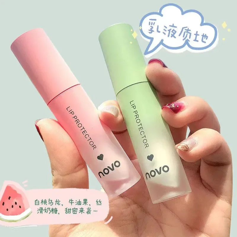 NOVO Shea Butter Repair Лосьон для губ Увлажняющий и увлажняющий праймер Уменьшает линии