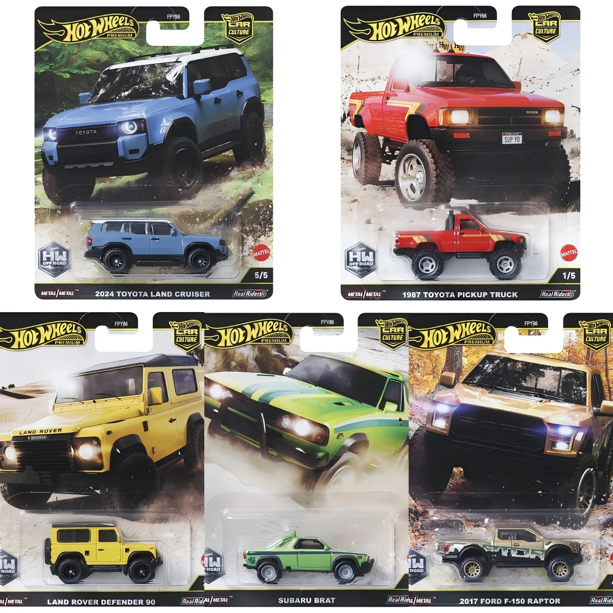 Hot Wheels CAR CULTURE Hammer Drop Mazda 787B Bugatti Veyron 1/64